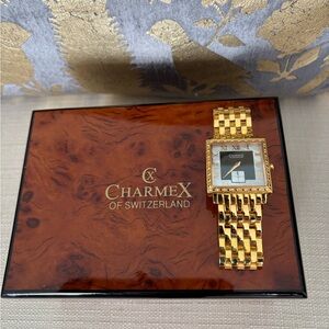 Gold Women's Watch with Gold Dial